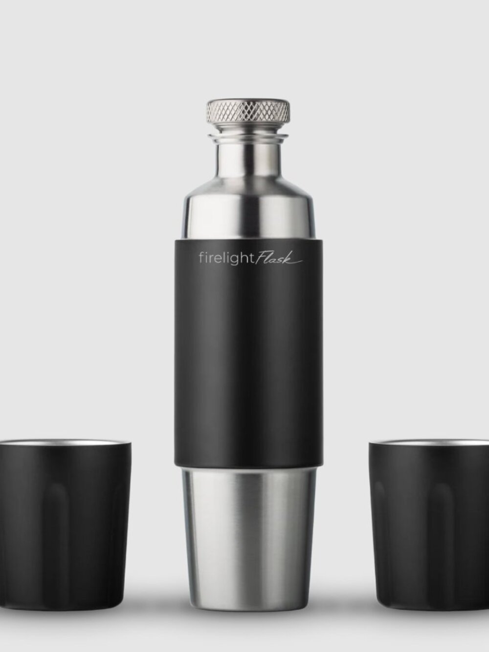 NIB High Camp Flasks Firelight Flask 750, Onyx black